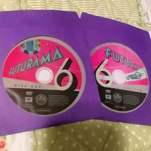 Futurama Volume 6 disc's